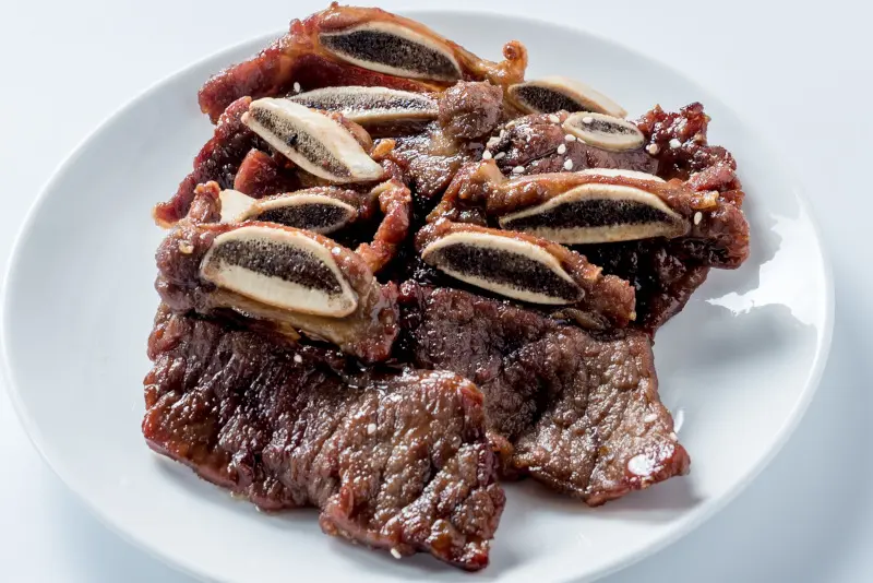 Deep Fried Short Ribs with Honey